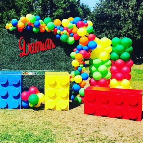 Megapartystore Australia On Instagram Awesome Lego Balloon Garland