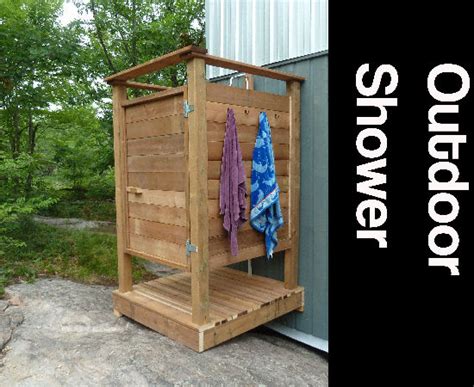 Off Grid Outdoor Shower By Ontariolakeside Simplecove