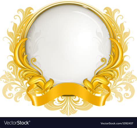 Luxury Frame Royalty Free Vector Image Vectorstock