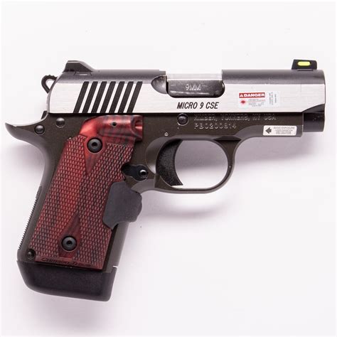Kimber Micro 9 Cse For Sale Used Very Good Condition