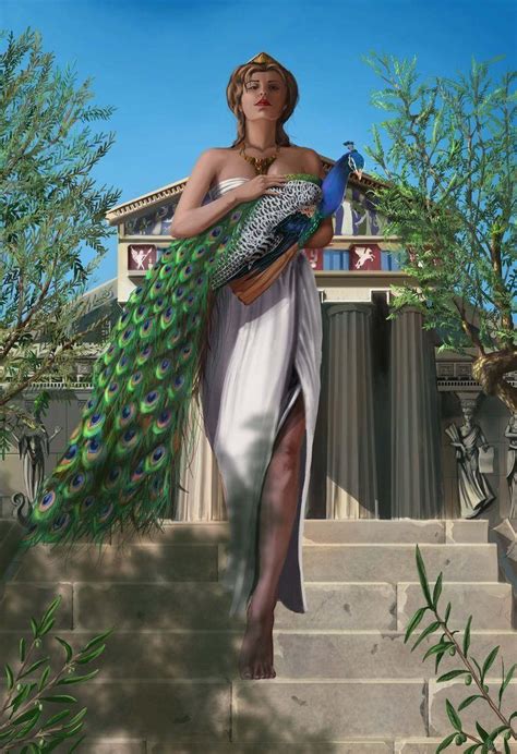 Hera Was The Wife And One Of Three Sisters Of Zeus Her Chief Function Was As The Goddess Of