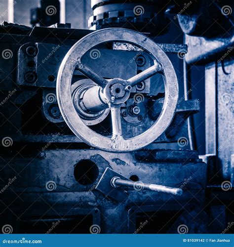 The Old Machine Parts Stock Photo Image Of Closeup Machinery 81039142