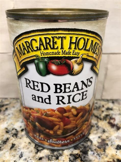 12 Cans Margaret Holmes Southern Style Red Beans And Rice 15 Oz Can