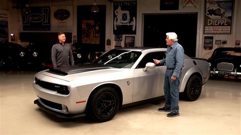 Jay Leno Drives The 1025 Hp Dodge Challenger Srt Demon 170 Likes It A