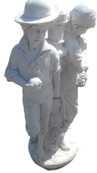 Statue De Jardin En Pierre Les Amoureux Le Bon Vivre