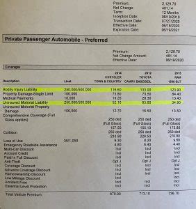 Liability coverage is probably the most understated coverage when it comes to the insurance purchase. Reading my auto declarations page - Part 1 - Strategic Insurance Group