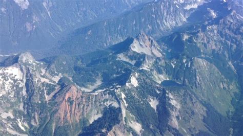 Cascade Mountains Washington State Aerial View Youtube