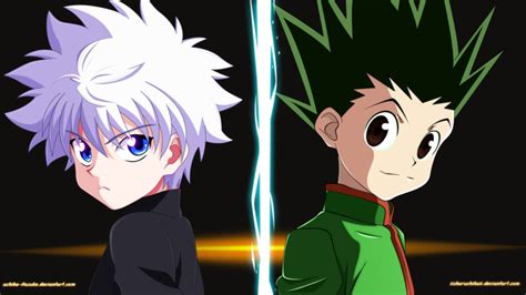 Killua And Gon Collab By Adriano On Deviantart