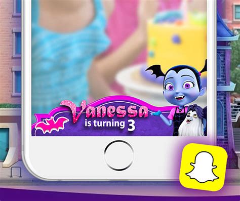 She looks like a disney character because there's a filter on snapchat that puts these cartoon eyes on people, but it turns out that it is actually perfect for dogs because look at this!! Vampirina Snapchat Filter Snapchat Disney Junior VAMPIRINA