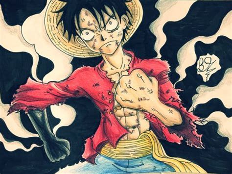 One Piece Luffy Drawing Anime Amino