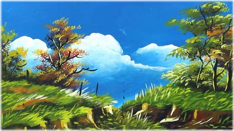 8 Easy Acrylic Landscaping Painting Tropic Desire