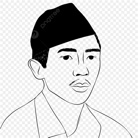 Gambar Sketsa Pahlawan Nasional Indonesia Imagesee