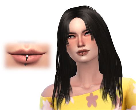 Best Lip Piercing Custom Content For The Sims 4 — Snootysims