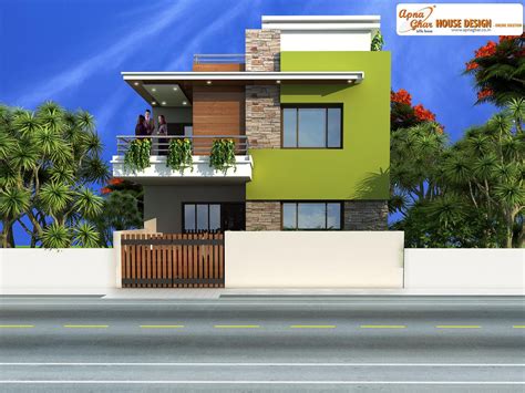 Simple Duplex House Design Click On This Link Apnaghar Co In Pre Design House Plan