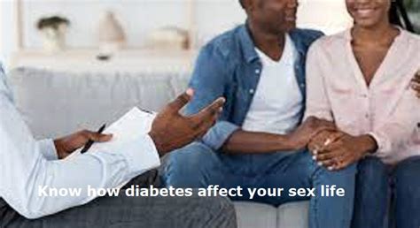 Know How Diabetes Affects Your Sex Life Health And Fitness Life Style Lifestyle Tips Sexual