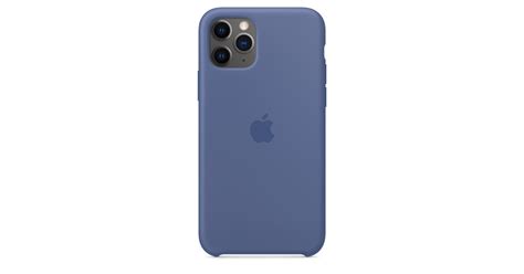 Iphone 11 Pro Silikon Case Leinenblau Apple De