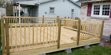 16x16 Deck With Ramp By Tlow33 ~ Woodworking Community