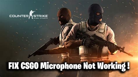 Is there any way to fix it ? FIX CSGO Microphone Not Working ! - YouTube
