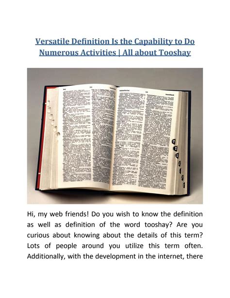 Versatile Definition By Edwardellis720 Issuu