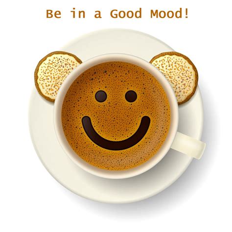 A Good Mood Good Mood Coffee Cups Smiley Face