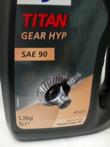 Fuchs Titan Hypoid 90 Gear Oil 2 Cans Of 5 Litre Pack 85w 90 Gl 5 10lt