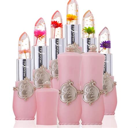 Waterproof Flower Lipstick Jelly Flower Transparent Color Changing