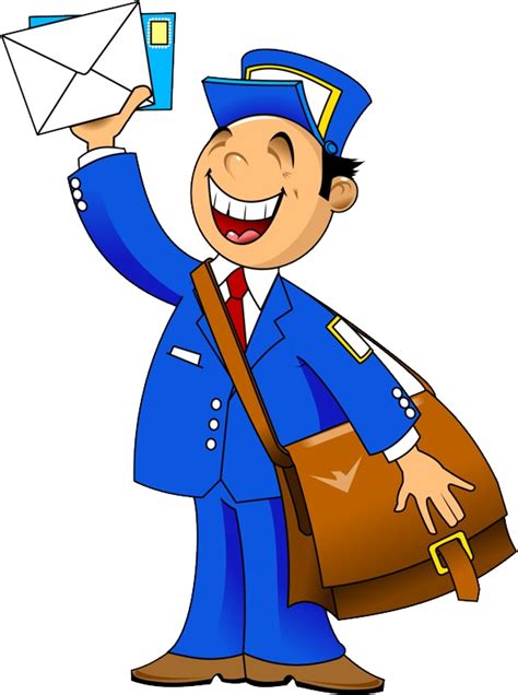 Postman Png Image Cartoon Pics Cute Clipart Postman