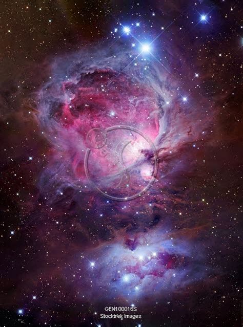M42 The Orion Nebula Top And Ngc 1977 A Reflection Nebula Bottom