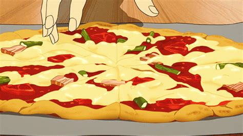 Foodとanime 、 Pizza We Heart Itの Food Illustrations Cute Food Art