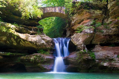 Waterfalls And Hiking At Hocking Hills State Park Wander The Map