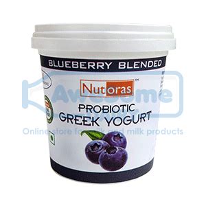 Probiotic yogurt brands in india. Nutoras Yogurt - Buy (Probiotic) Blueberry Greek Yogurt ...