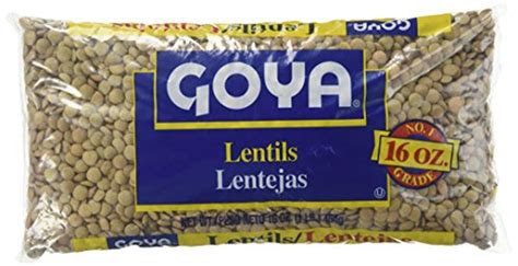 Goya Lentils 16 Oz Pack Of 6 Warehousesoverstock