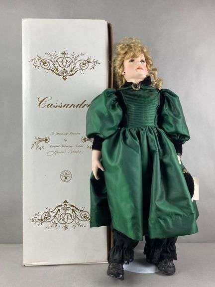 Hamilton Collection Laura Cobabe Cassandra Porcelain Doll Matthew