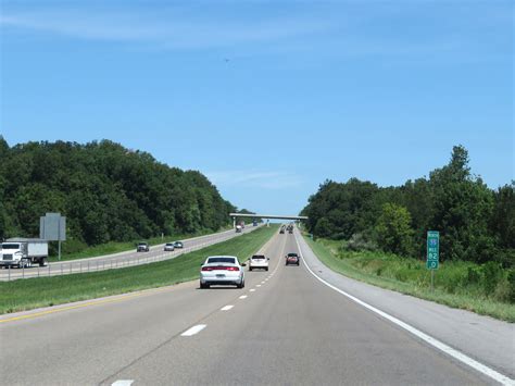 Missouri Interstate 55 Northbound Cross Country Roads