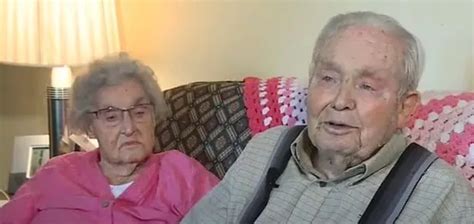 Hundred Year Old Couple Who Were Married For 79 Years Went Out Together After Dying Hours