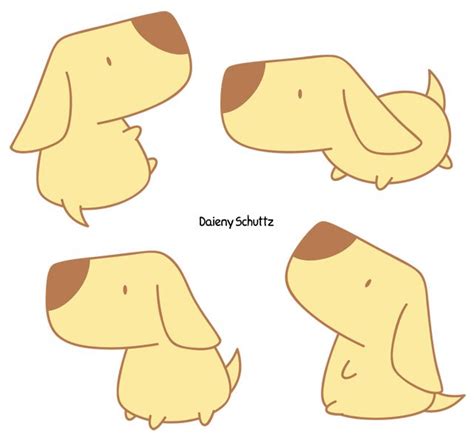 Cute Dog By Daieny On Deviantart Cute Dogs Fun Illustration Kawaii