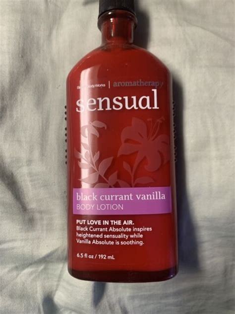 Bath And Body Works Sensual Black Currant Vanilla Body Lotion 3 Pack