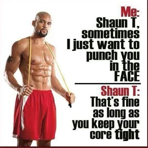 Born as shaun thompson in camden, new jersey. LOLs of T25 and Insanity Max:30 with Shaun T | Shaun t ...