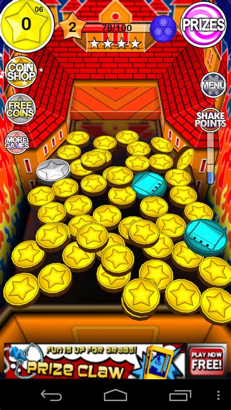 The advertisement was implying that people could win a $1,000 amazon gift card just by playing the coin pusher game. Coin Dozer for Android - Download