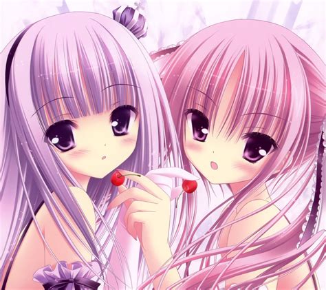 Cute Pink Girly Anime Wallpapers Wallpaper Cave