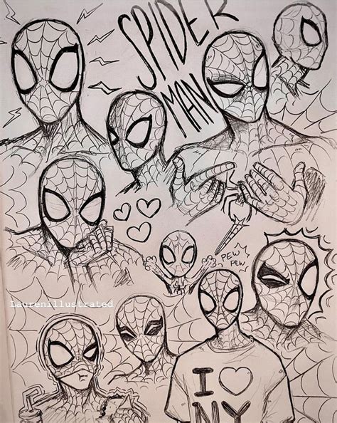 Spier Man Spiderman Art Sketch Marvel Art Drawings Spiderman Drawing