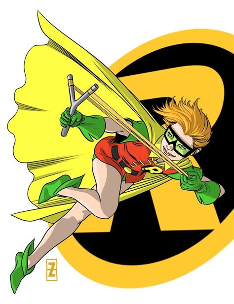 Robin The Girl Wonder Patrick Zircher Arte Dc Comics Chicas De