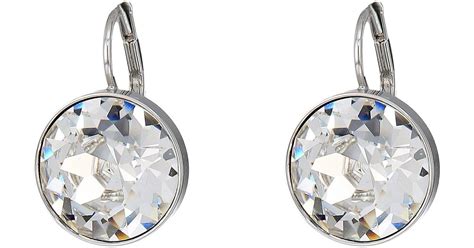 Swarovski Bella Pierced Earrings In Metallic Lyst