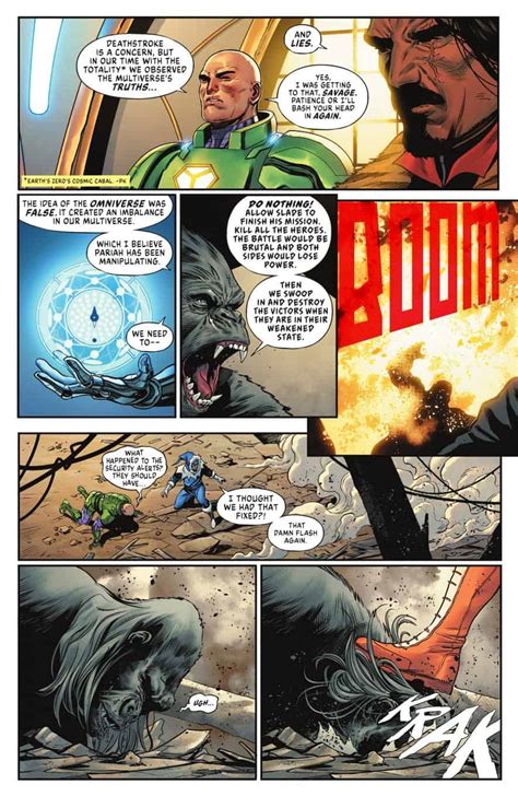 Dc Comics Spoilers For Dark Crisis On Infinite Earths 4 Flash 785