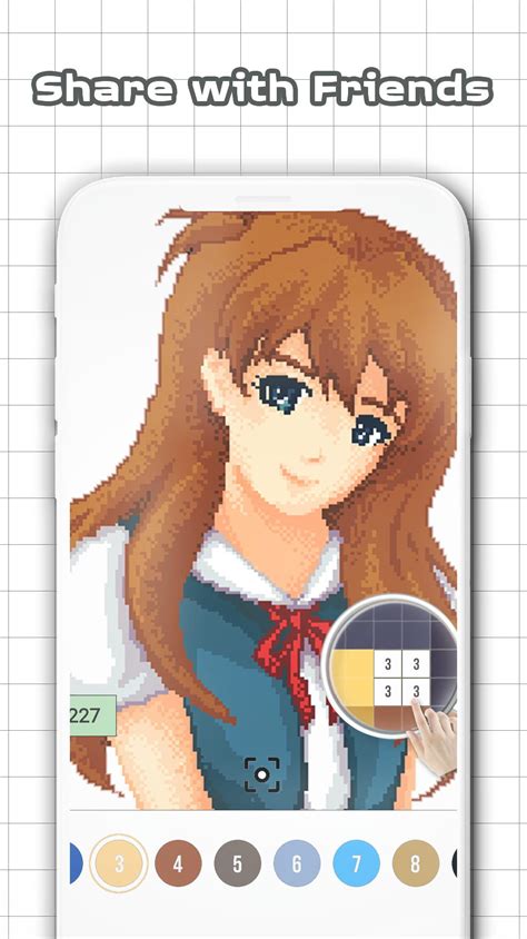 Anime And Manga Color By Number Sandbox Pixel Art Apk Für Android