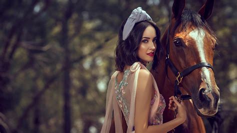 Girls wallpapers in 1920x1080 resolution. 1920x1080 Girl With Horse 4k Laptop Full HD 1080P HD 4k ...