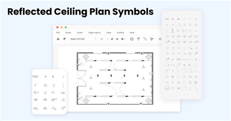 Reflected Ceiling Plan Symbols Meanings EdrawMax