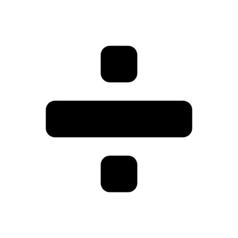 Free Icon Divide Symbol