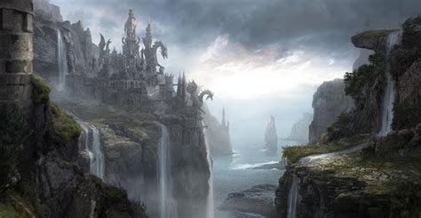 Dragonstone By Jordigart On Deviantart Fantasy Landscape Game Of