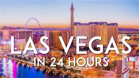 Las Vegas In One Day 24 Hour Vegas Travel Guide Youtube